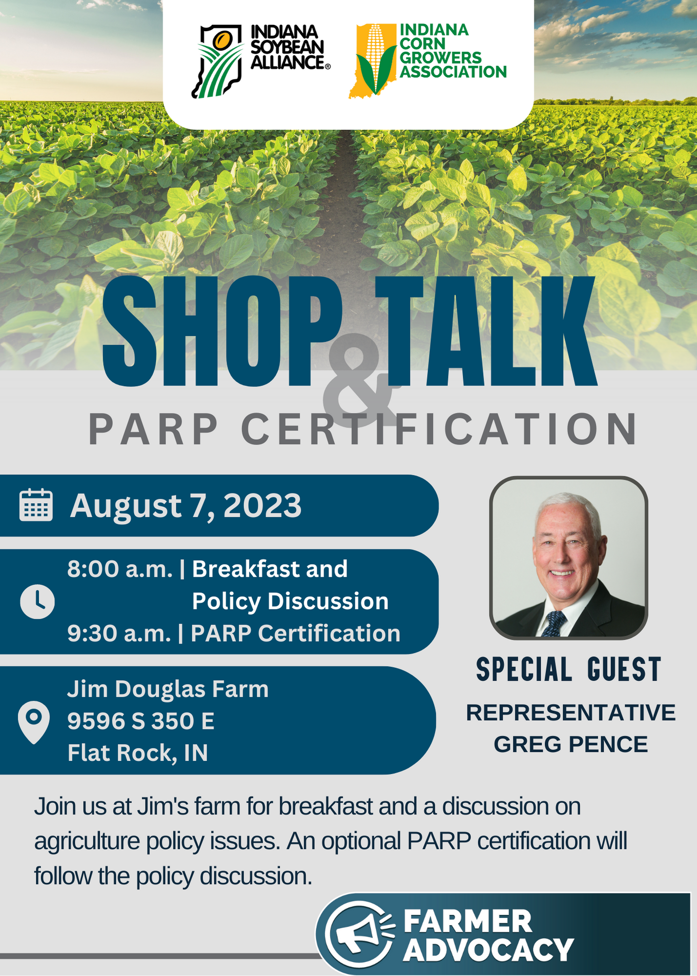 Aug 7th Shop Talk and Parp Certification