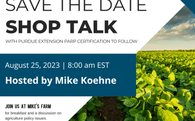 August 25th Shop Talk and PARP Certification